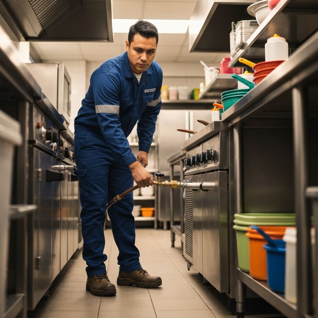 Gas smell or suspected leaks