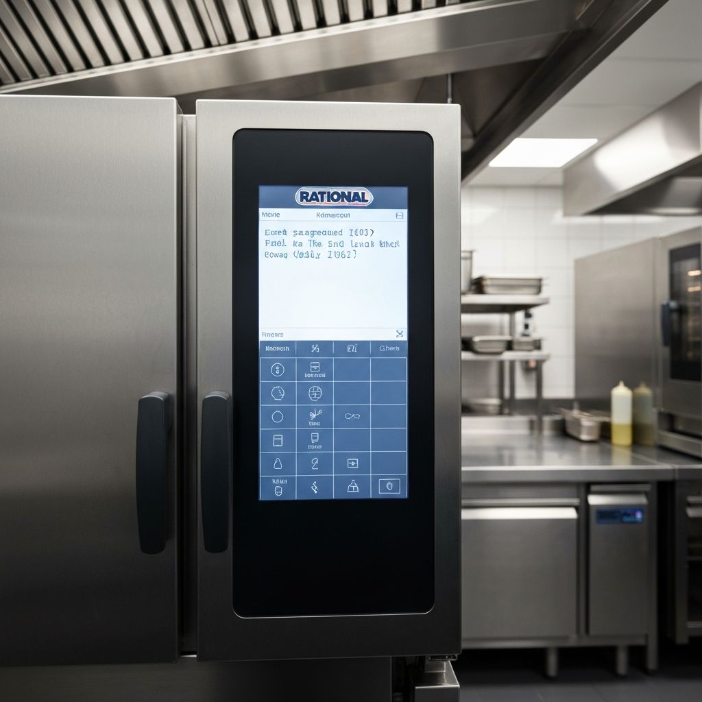 Error codes on Rational ovens